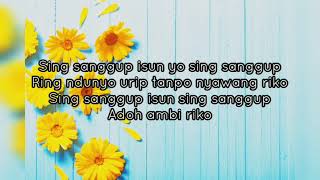 Download Sing Sanggup || Vita Alvia Ft Mahesa Video Lyric Video MP3 Sing Sanggup || Vita Alvia Ft Mahesa Video Lyric