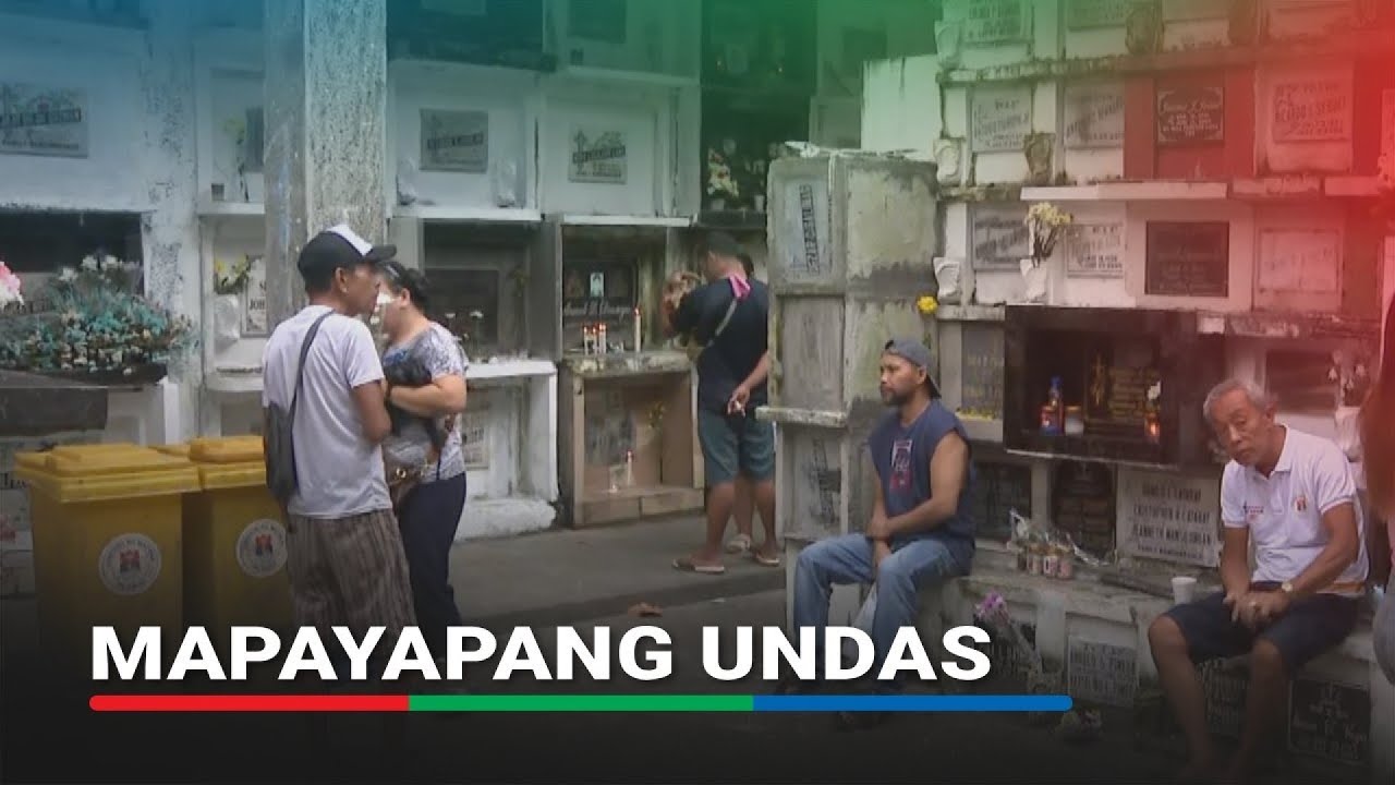 Paggunita ng Undas sa Manila North Cemetery pangkalahatang naging mapayapa | ABS-CBN News