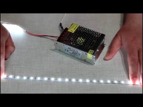 Video: Apeyron LED Strips: 12 V Vir 5 M En Ander Opsies Vir Diode Strokies. Kit Installering