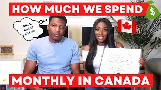 COST OF LIVING IN CANADA 2022: How Much Money We Spend Monthly In Alberta 💰 | The OT Love Train