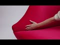 Lips Velvet Settee from TOV Furniture