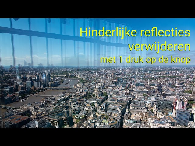 Hoe verwijder je hinderlijke reflecties uit jouw foto?