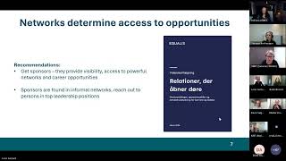 WiLD Morning Webinar How to Develop Your Strategic Network – and Open the Doors to Senior Positions