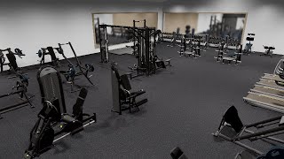 Walkthrough gym design