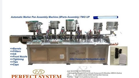 Polio marker Pen Assembly Machine/ Election marker Pen Assembly Machine : WhatsApp : +919967510346