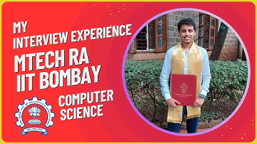 My MTech RA Interview Experience at IIT Bombay CSE