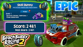 Shell Shimmy 🐚| Epic Crate 🍇Prize✨| Twinduction⚡️+ Mikka🦄| Beach Buggy Racing 2 🏖🏁| BB Racing 2 screenshot 3