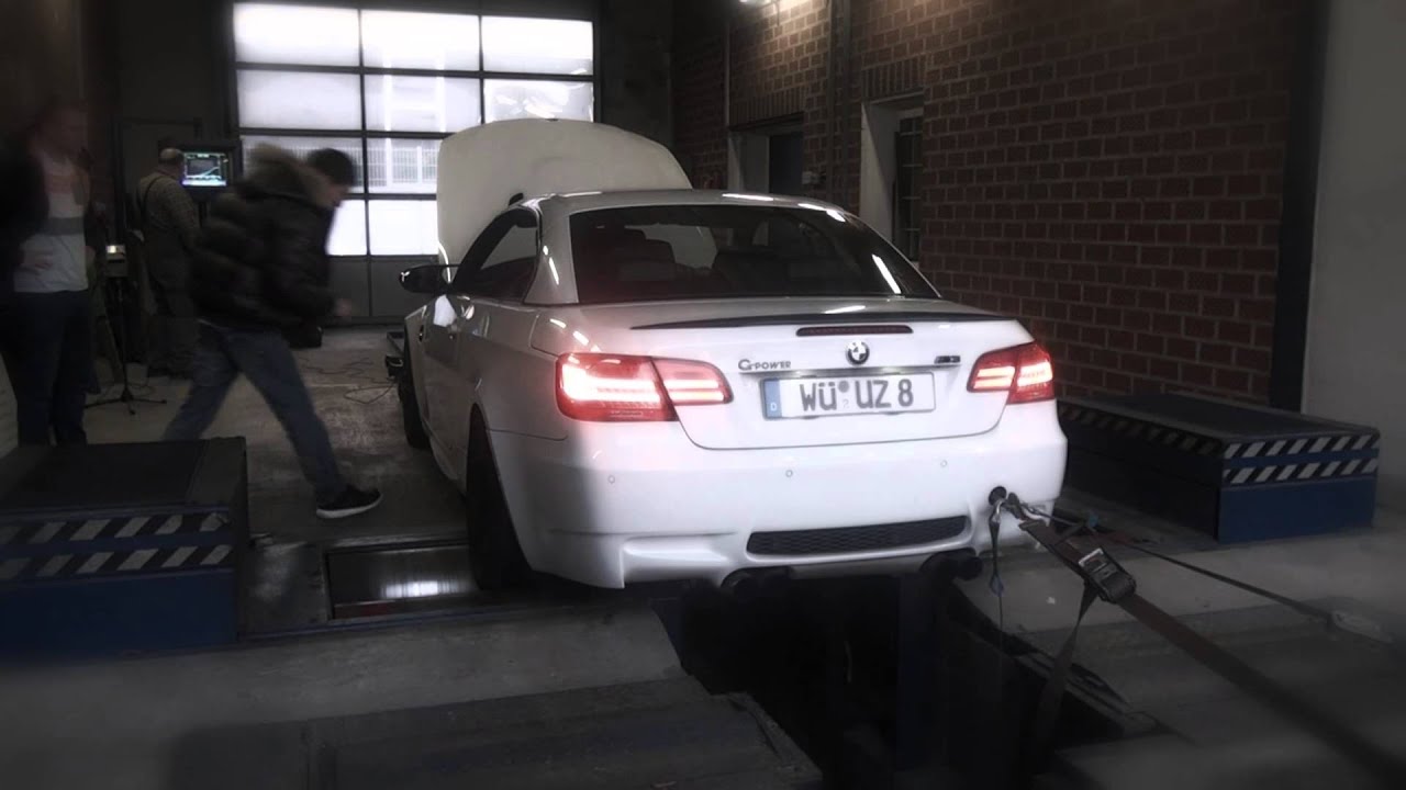 BMW M3 Kills tension belt on Dyno