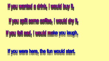 Second conditional song