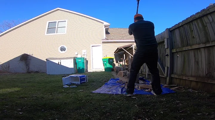 REVIEW Fiskars Iso Core 8 lb Maul