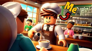 I OPENED MY OWN CAFE SHOP IN ROBLOX