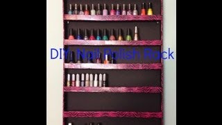 DIY: Nail Polish Rack - beautywithkarla11