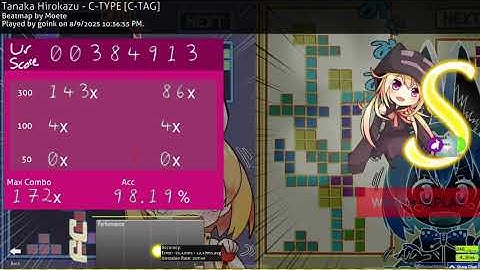 Day 520 of C-TYPE until slideracc is optional in osu! lazer