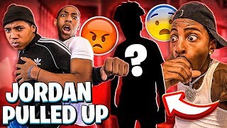 JORDAN PULLED UP ON MYKEL! (HE WANTS TO BOX🥊)