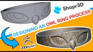 How to design a Ring with Shapr3d & ZBrush shorts