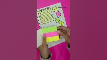 Try This Sticky Notes Hack ❤️#viral #ytshorts #shortsfeed #trending