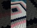 Sparkle shells custom crochet blanket gift