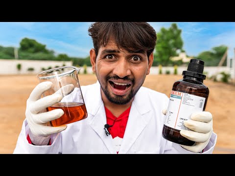Explosive chemical reaction video thumbnail
