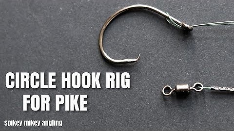 Circle Hook Rig for Pike