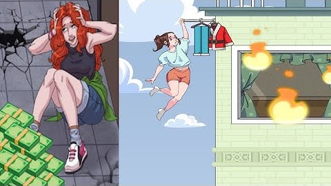 Annoying Brain Puzzle Level 1 |Save The Girl From The Fire| Walkthrough Solution