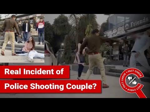 FACT CHECK: Does Video Show Real Incident of Police Shooting Couple in Public?