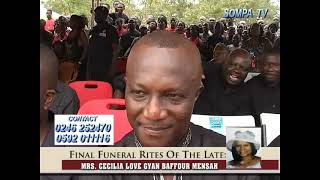 Asamoah Gyan Mother Funeral 2