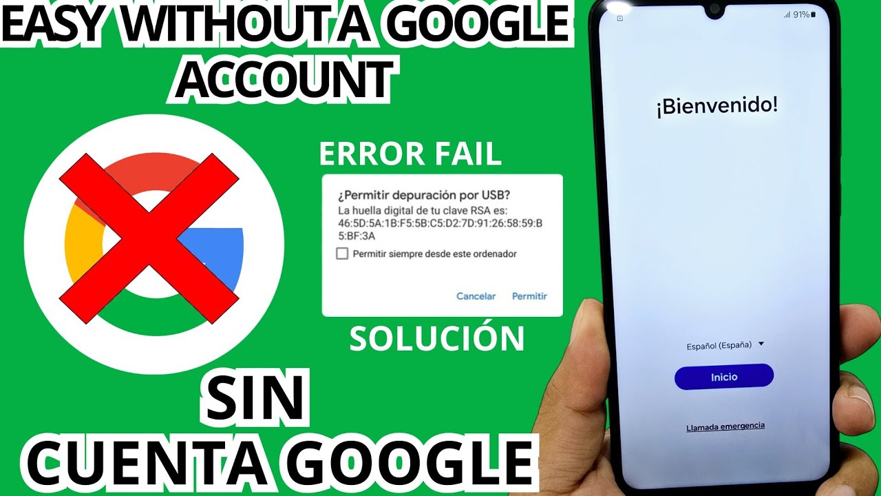 Como Eliminar cuenta de google samsung android 14 #2025 - YouTube
