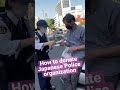 How to donate Japanese Police