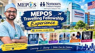 MEPOS Travelling Fellowship at Nemours Children’s Hospital 🇺🇸 | My Pediatric Orthopaedic Experience screenshot 1
