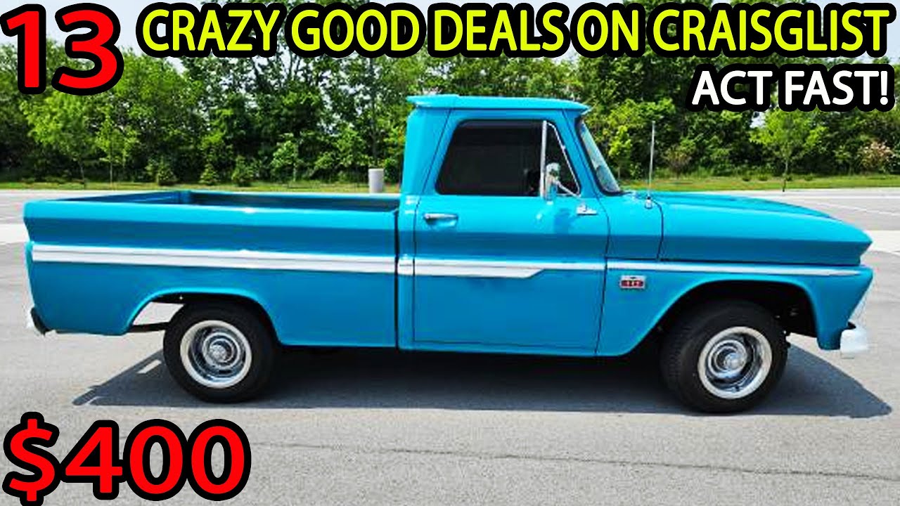 13 Great Craigslist Deals You Can Get Right Now! YouTube