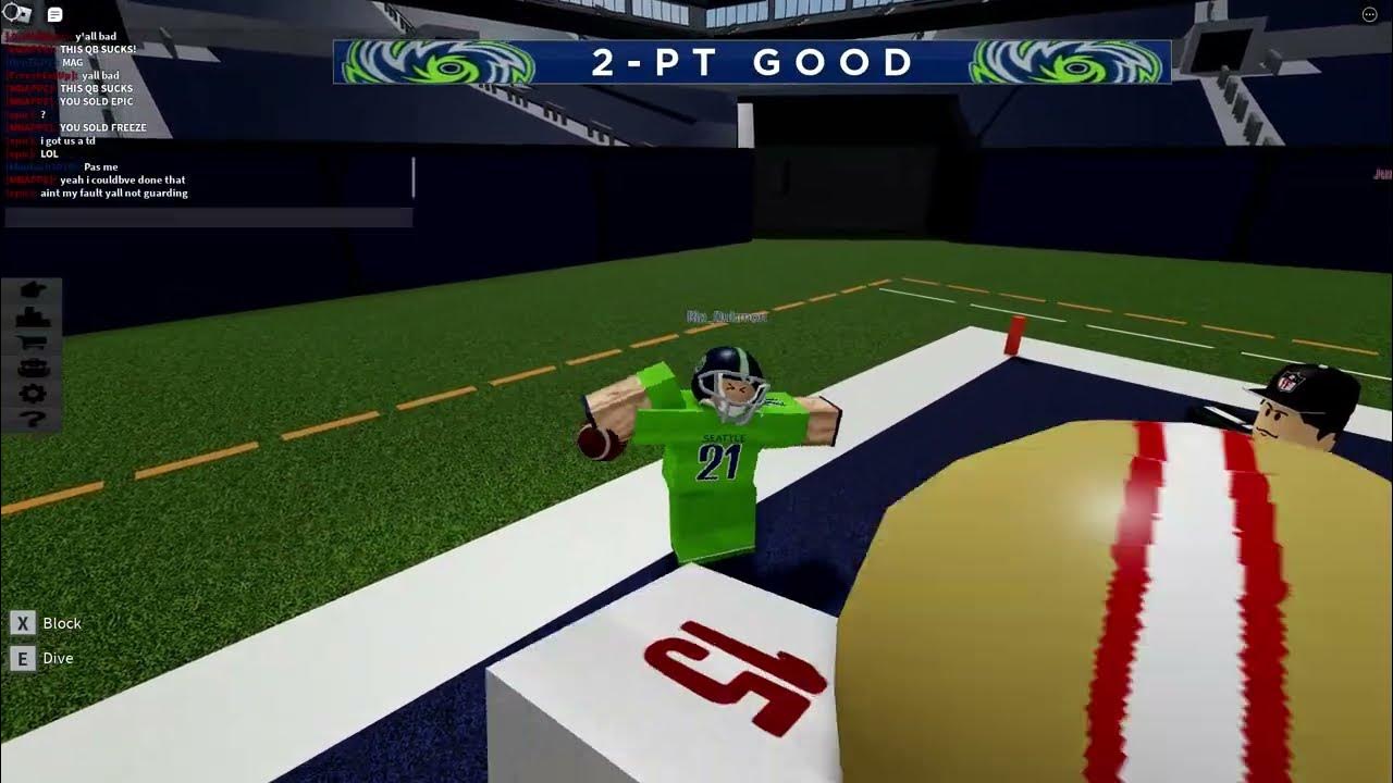 Game Winning Touchdown in (Football Fusion) (Roblox) YouTube