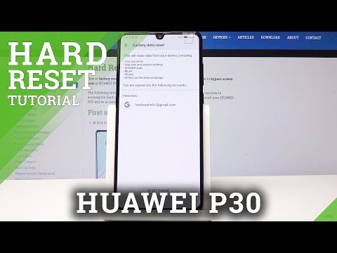 HUAWEI P30 Factory Reset / How to Wipe Data