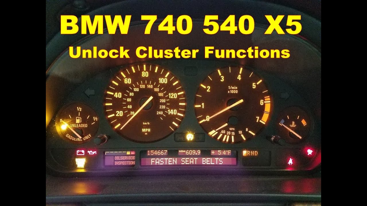 Скрытое меню bmw e39