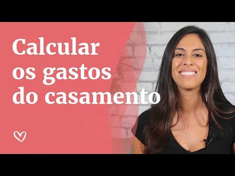 Vídeo: Como Calcular O Custo Médio De Um Casamento