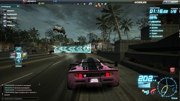 NFS World [Team versus] Mercy & GreatRacersTeam [3-d race]