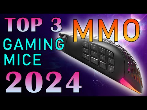 Top 3 MMO Gaming Mice 2024 - Best MMO Gaming Mouse 2024