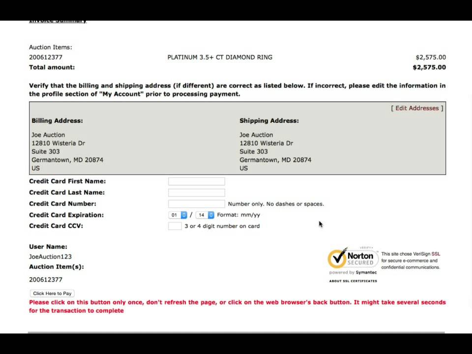 US Auction Brokers Payment Tutorial YouTube