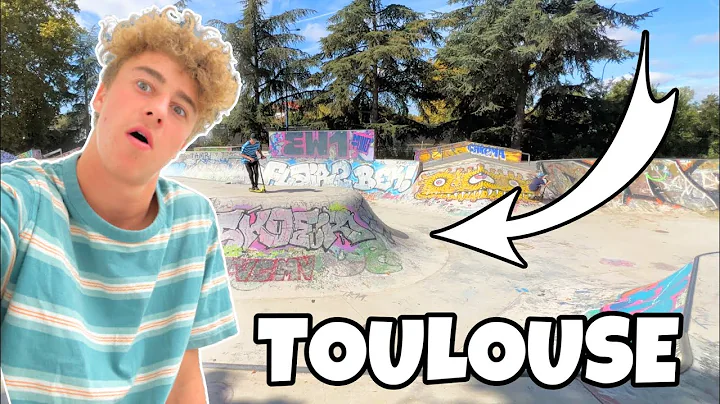 VLOG AU  AU SKATEPARK DE TOULOUSE !