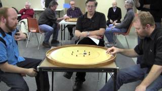 2013 Hamilton Crokinole Tournament Finals - Beierling v Beierling 3/3