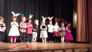 Avery's Christmas Program: Rudolph the Red Nosed Reindeer