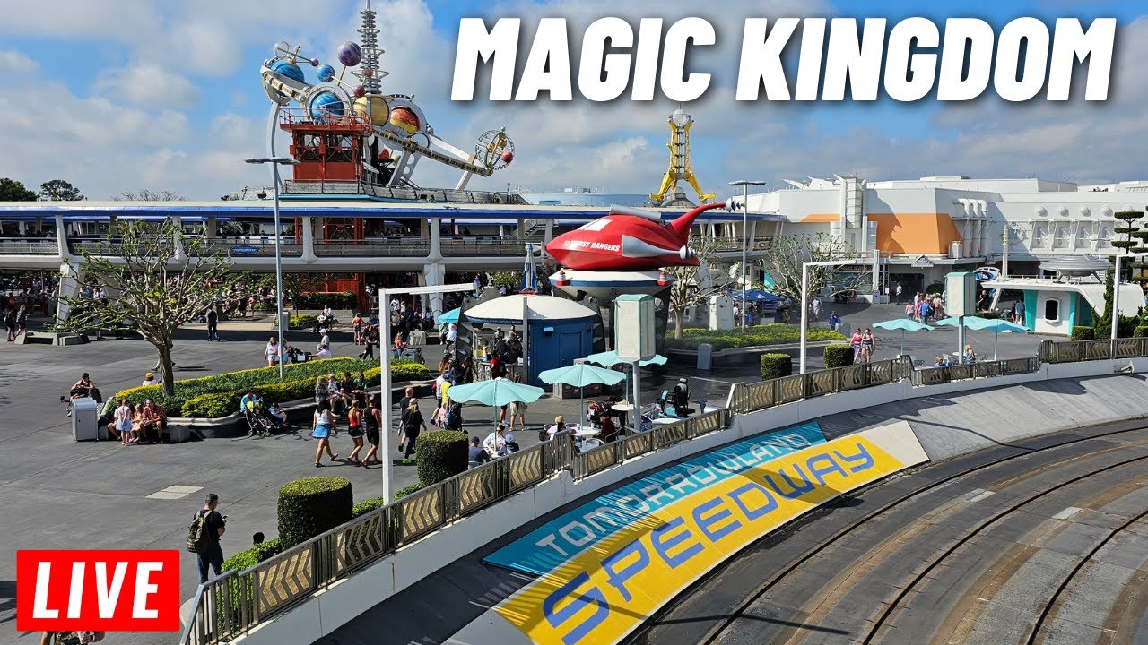 🔴 LIVE: Magic Kingdom Tuesday morning for rides, parades, cavalcade, and Neal March 14th 2023