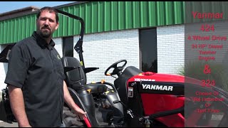Yanmar 324 and 424. The new red range