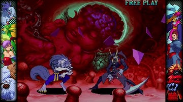 Vampire Savior: The Lord of Vampire (Xbox One; Capcom Fighting Collection) Playthough - Jon Talbain