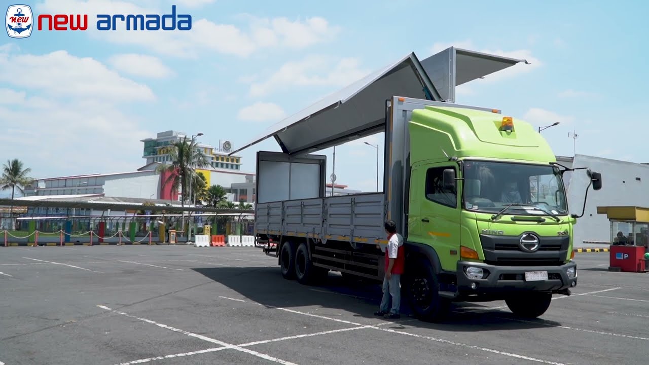 WingBox Truck Buatan Karoseri New Armada