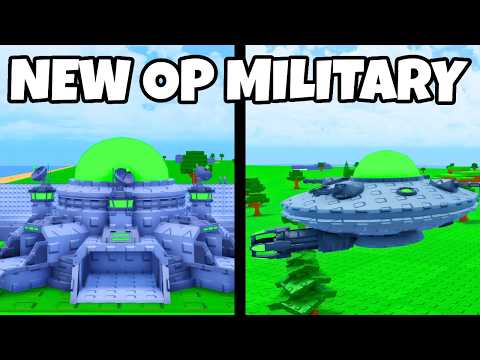 Thumbnail for I Got the NEW OP ALIEN STARPORT UFO in Roblox Mini War