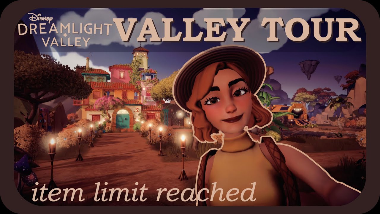 Complete Dreamlight Valley Tour! (item limit reached) YouTube