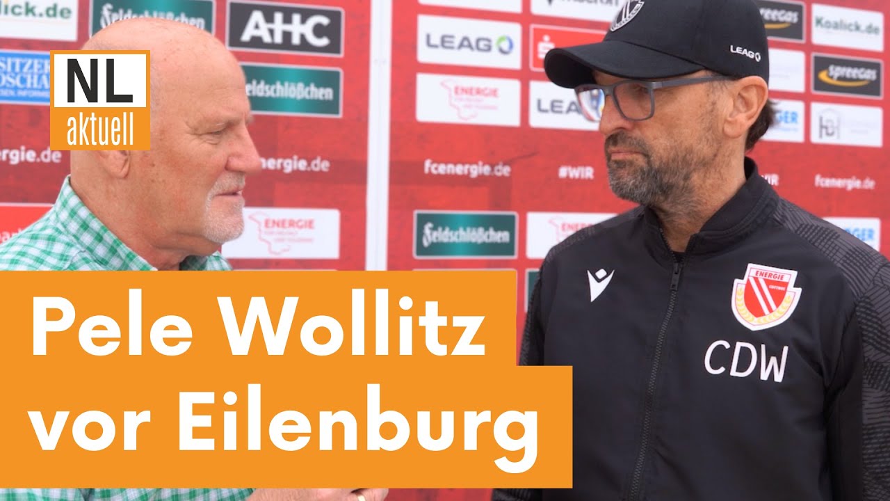 FC Energie Cottbus | Pele Wollitz vor Eilenburg