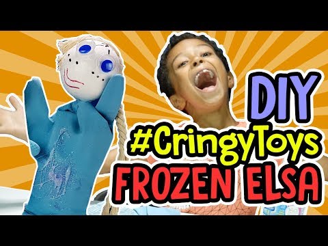 diy-disney-frozen-elsa-cringy-toy-version!-cringe-craft-😬-#cringytoys-✳-tottychocho