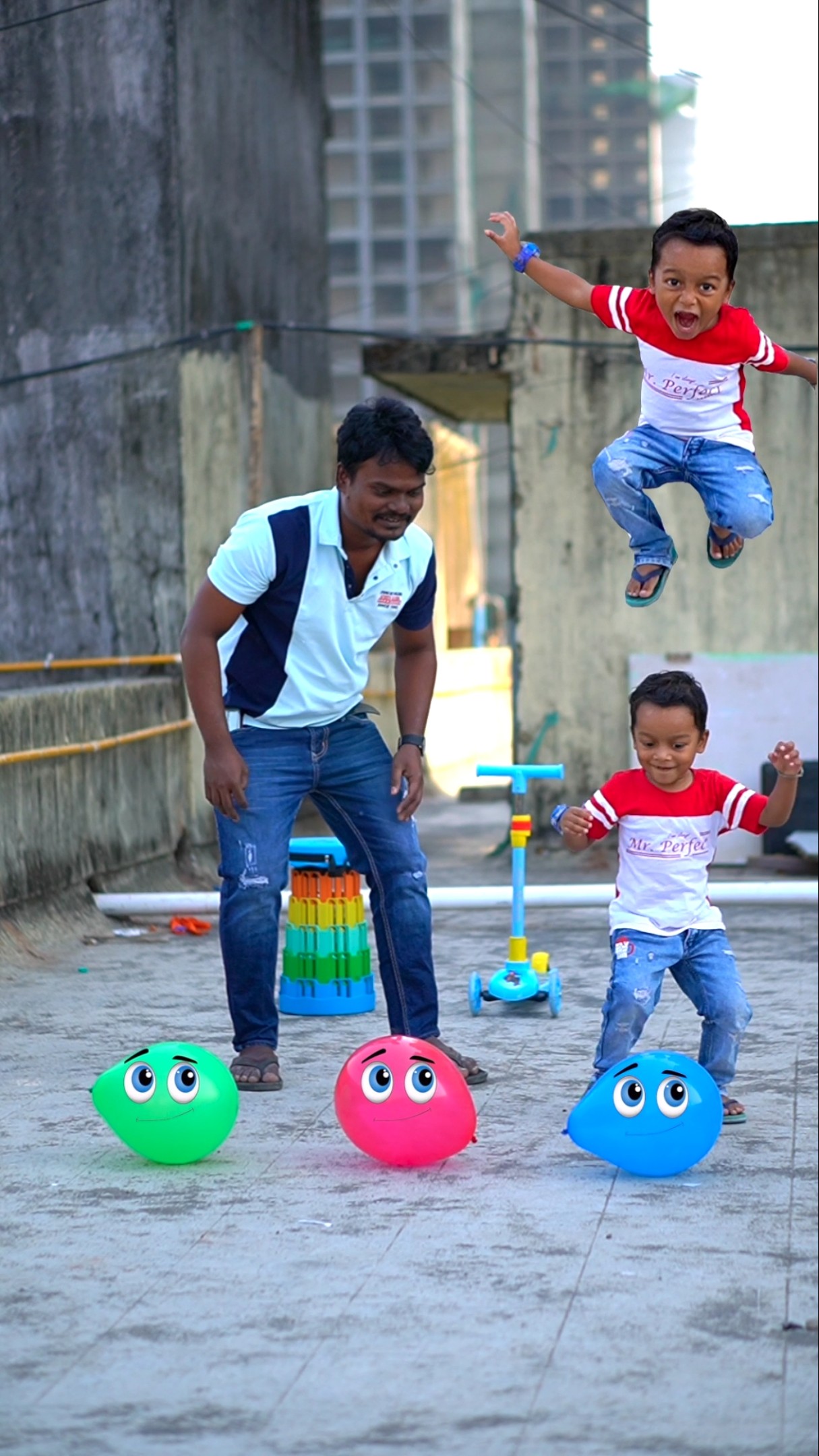 End wala Balloon Arhaan ko fodna tha ??? #shorts #funnyvideo #funnyshorts
