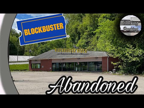 Abandoned Blockbuster Video